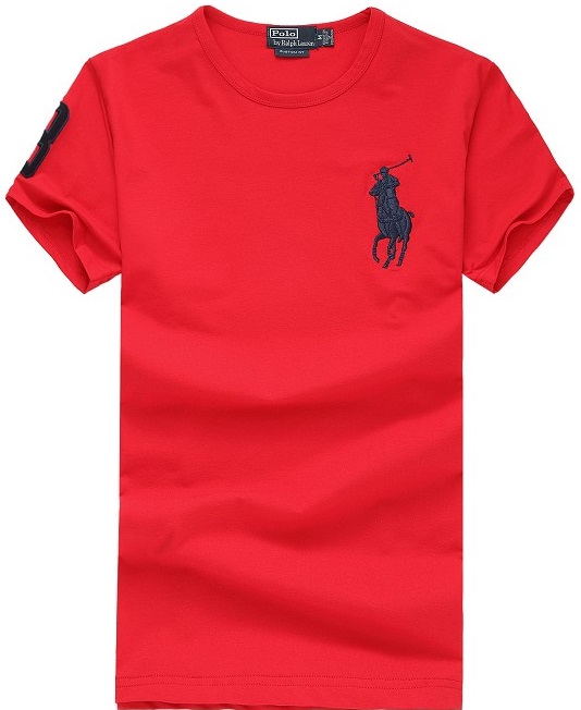 Ralph Lauren Big Polo T-Shirt Red Mens